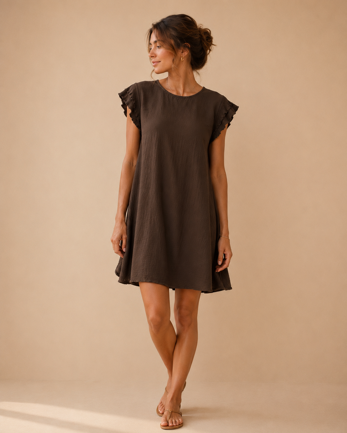 Robe à volants