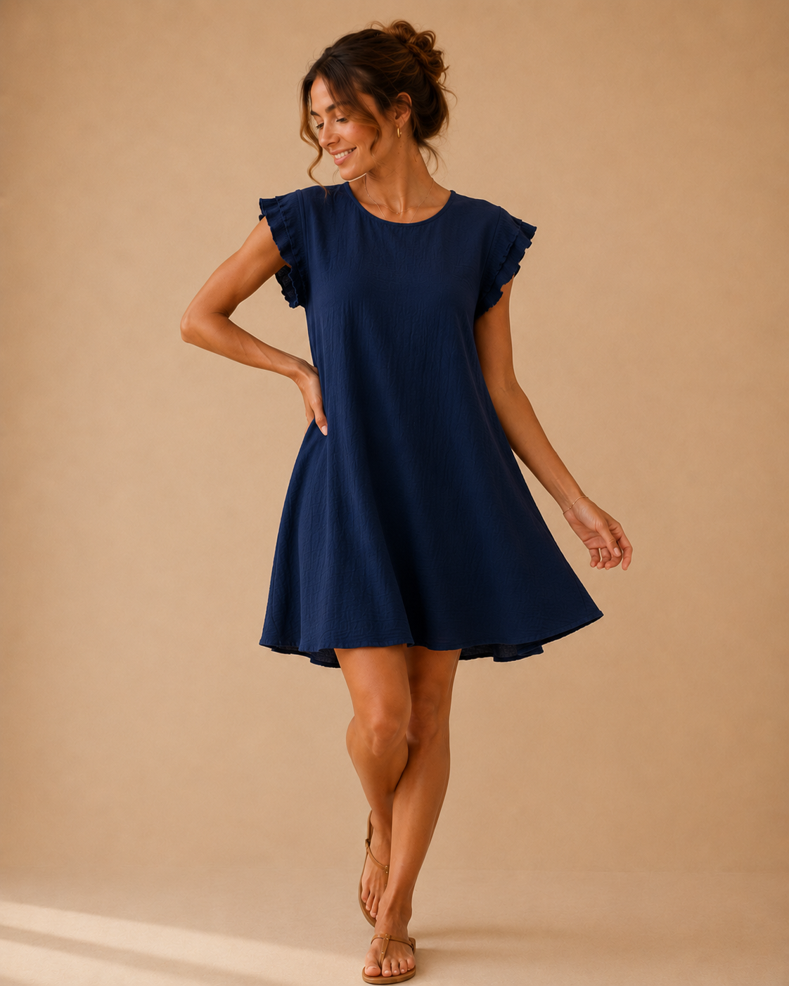 Robe à volants