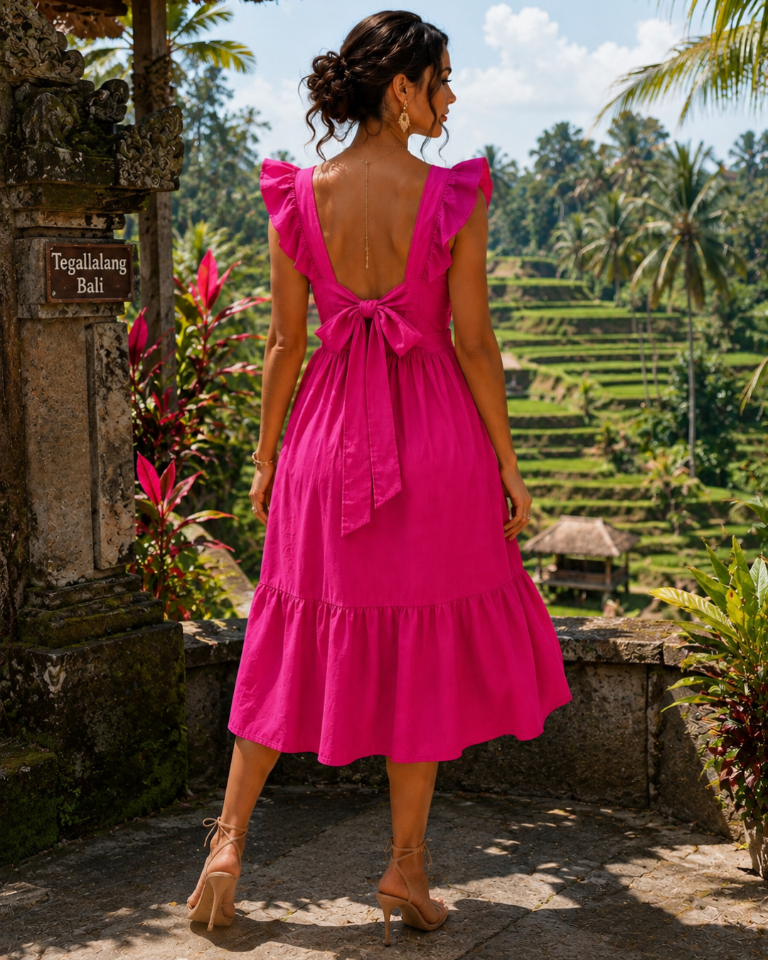 Robe dos nu