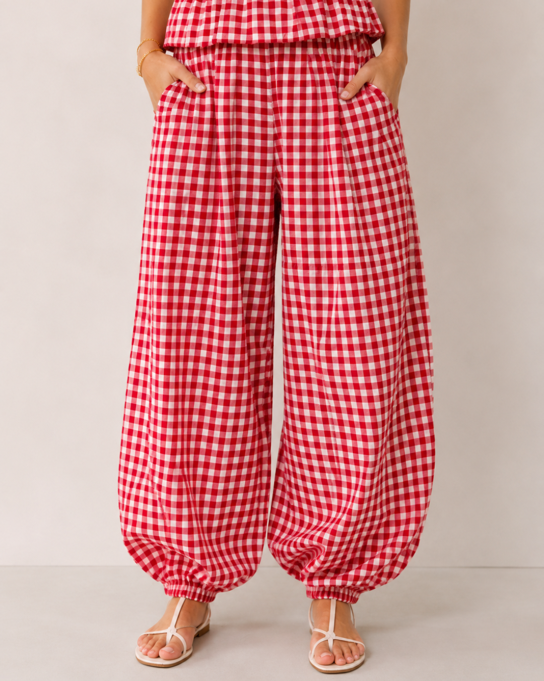 Pantalon Vichy