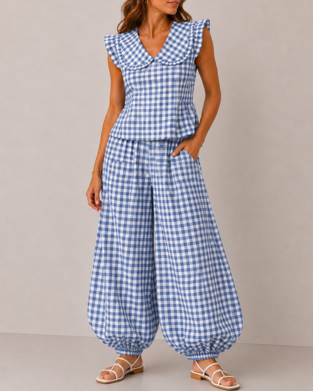 Pantalon Vichy
