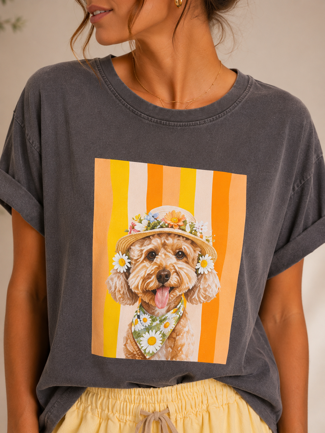 T-shirt à imprimé