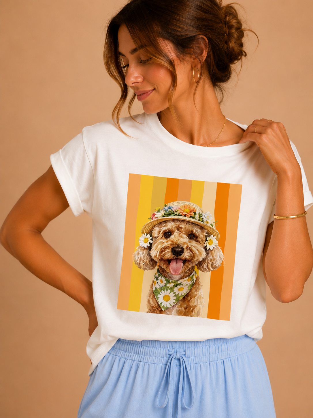 T-shirt à imprimé